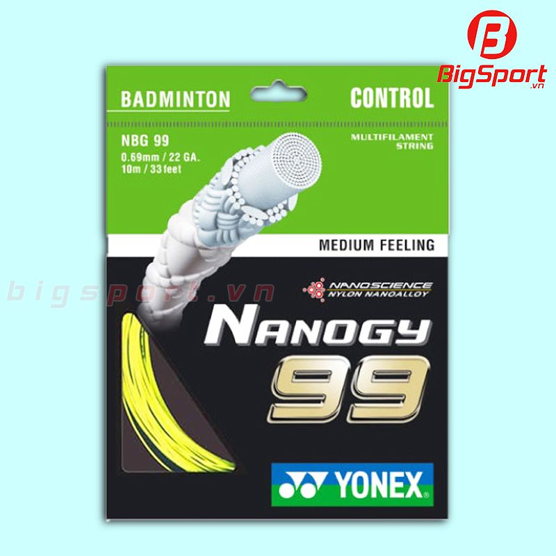 Dây đan vợt cầu lông Yonex Nanogy 99 chính hãng