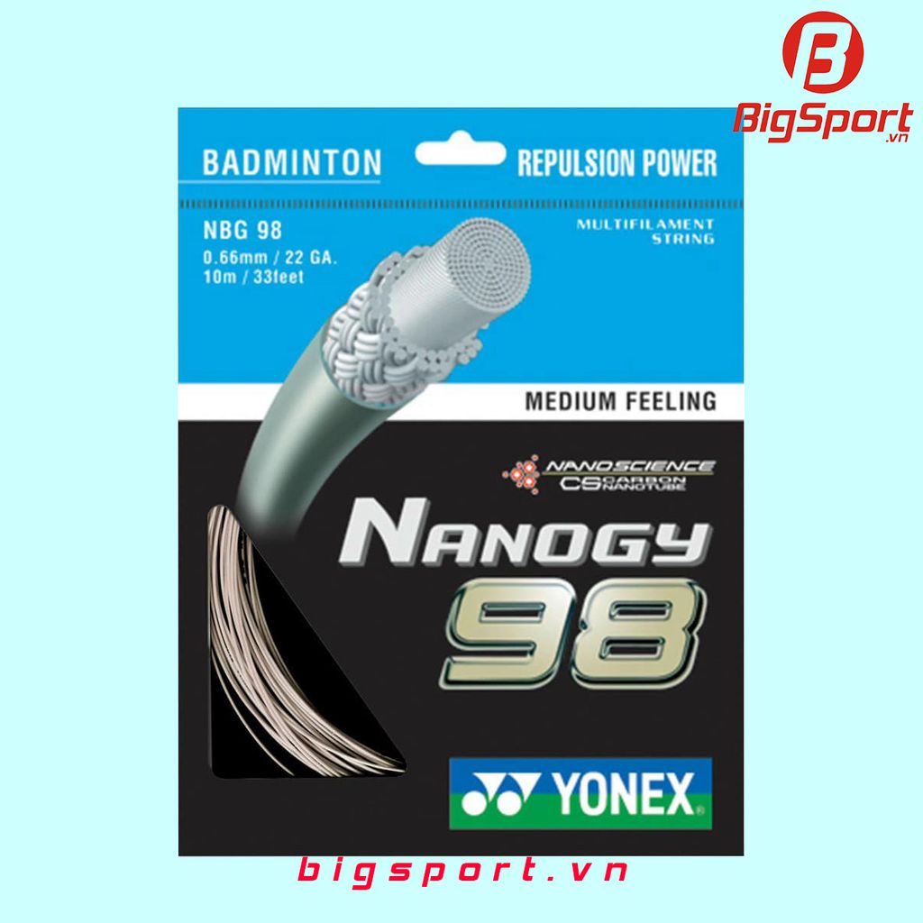 Dây đan vợt cầu lông Yonex Nanogy 98 chính hãng