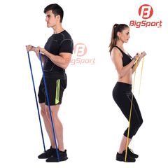 Dây kháng lực tập Gym Jumpfit 2,1cm màu đen