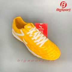 Giày đá bóng sân cỏ nhân tạo Kamito Velocidad Play Fire Back màu vàng