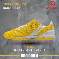 Giày đá bóng sân cỏ nhân tạo Kamito Tuấn Anh TA11 Pro màu vàng