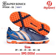 Giày Pan Super Sonic 2 đế TF màu xanh Navy