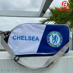 Túi đựng giày 2 ngăn Chelsea màu xanh phối trắng