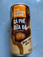 CÀ PHÊ SỮA ĐÁ LON THE COFFEE HOUSE 180ML