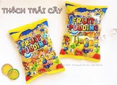 3P BK THẠCH RAU CÂU SMALLONS FRUIT PUDDING. MINIONS TÚI 350G