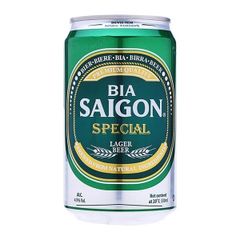 BIA SÀI GÒN SPECIAL LON CAO 330ML