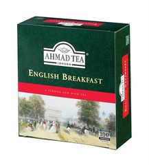 45662T612_TRÀ AHMAD 100 TÚI LỌC TRÀ BUỔI SÁNG ENGLISH BREAKFAST 200G