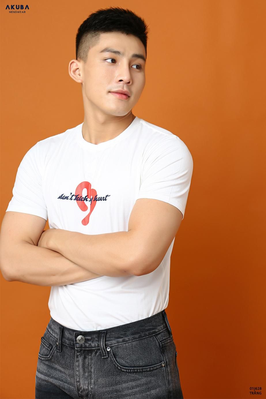 AO THUN TAY NGAN AKUBA 01J628