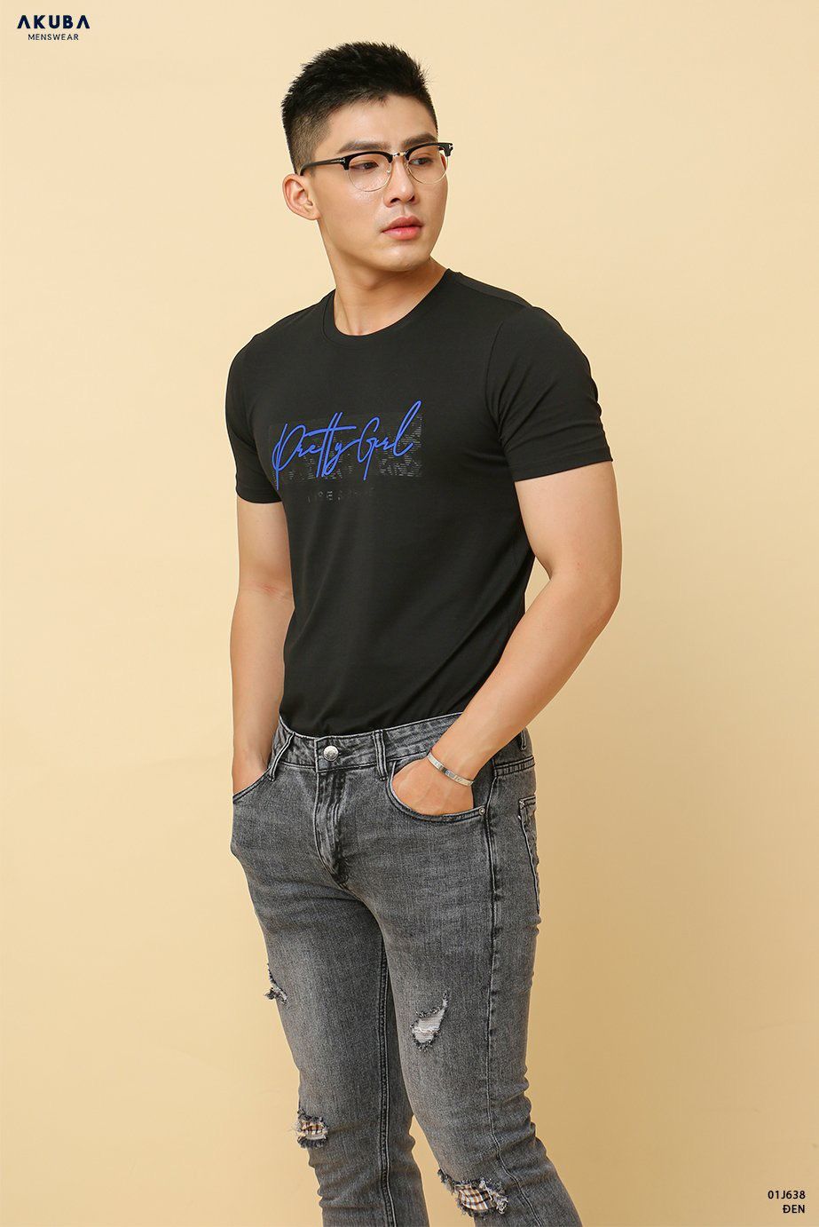 AO THUN TAY NGAN 01J638