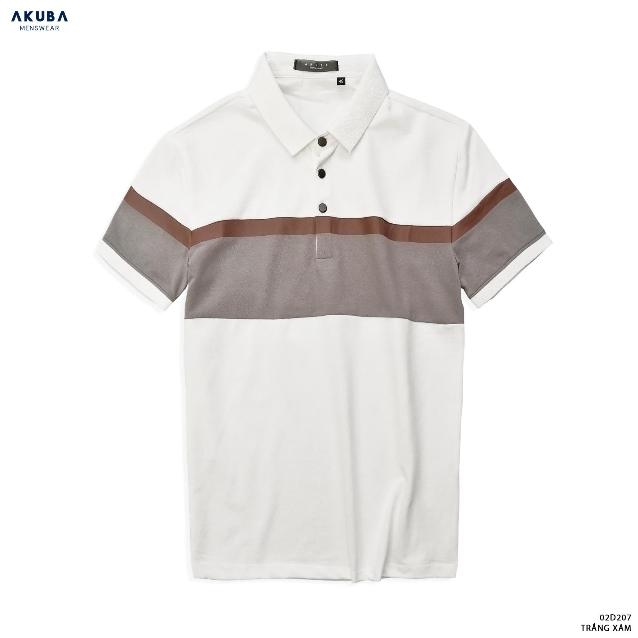 ÁO THUN CỔ AKUBA 02D207