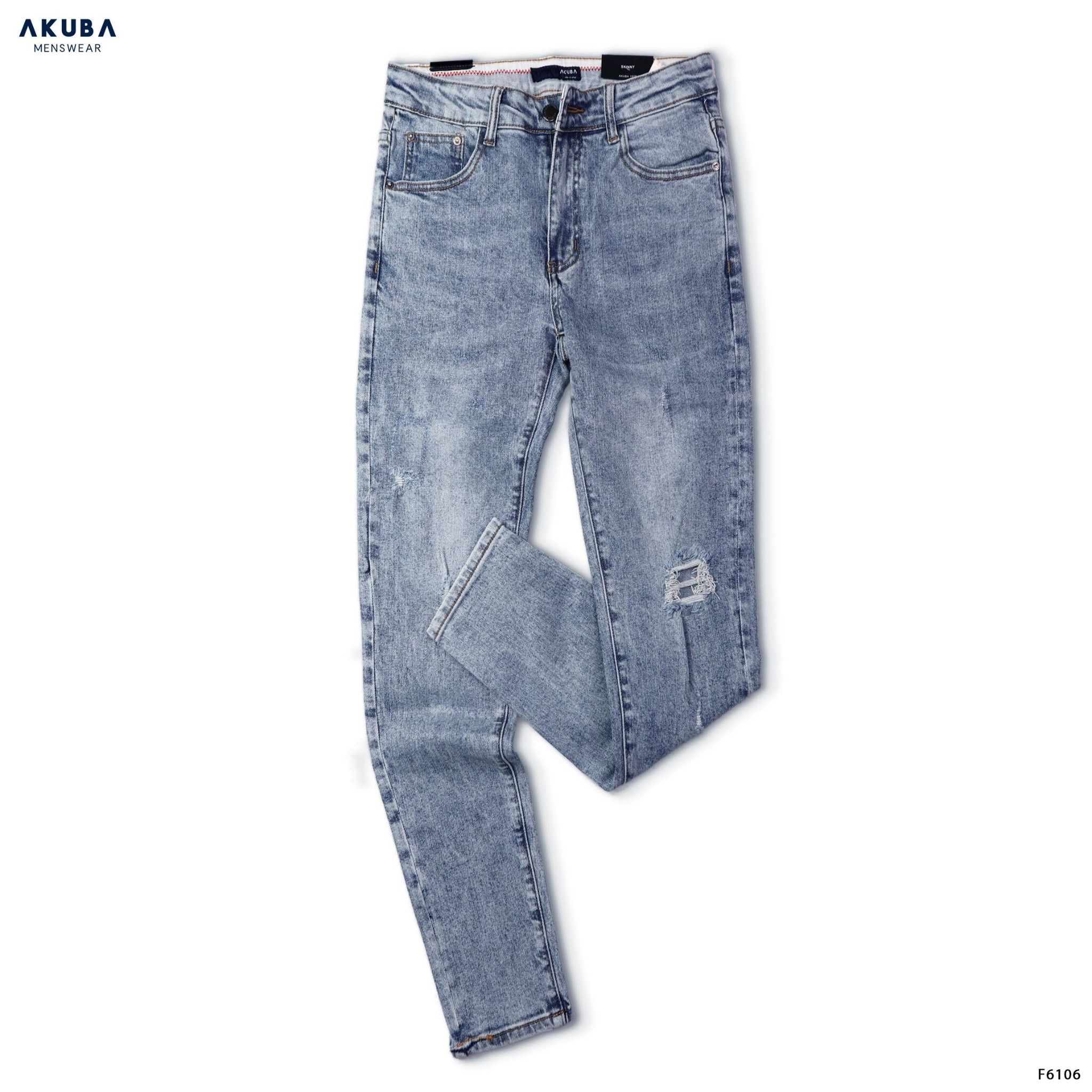 QUẦN JEAN DÀI AKUBA F6106