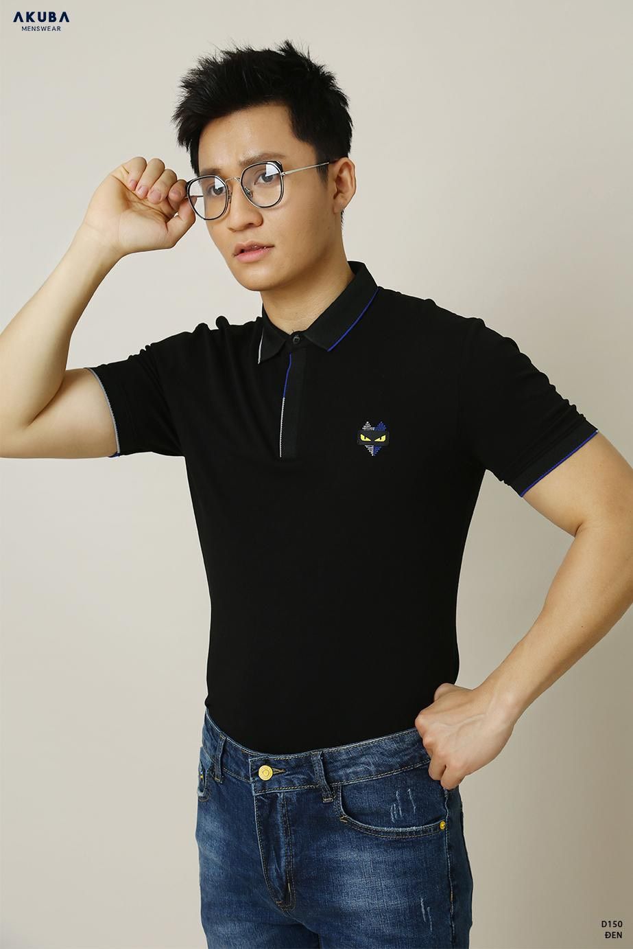 ÁO THUN CỔ AKUBA D150