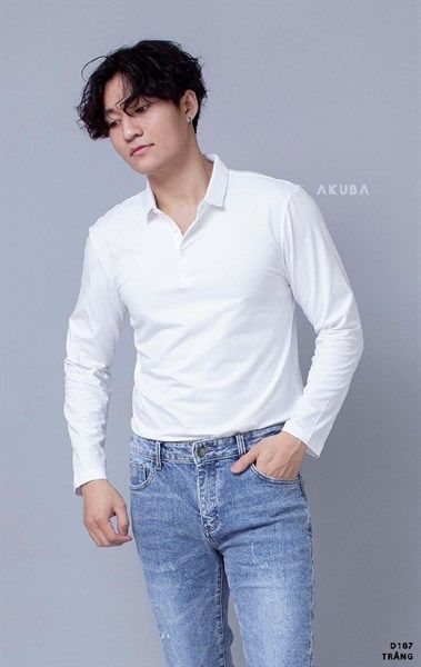 AO THUN TAY DAI D187