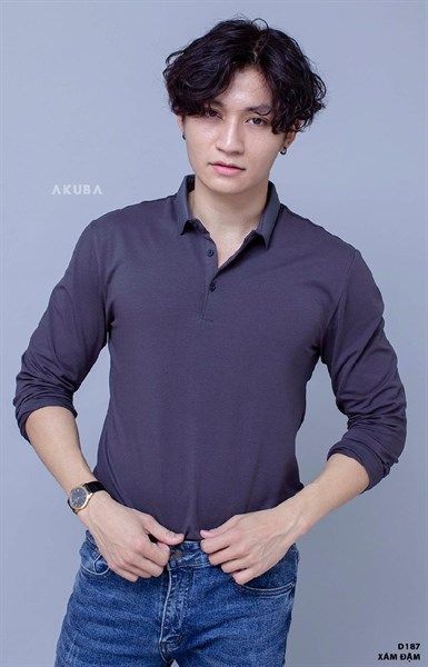 AO THUN TAY DAI D187