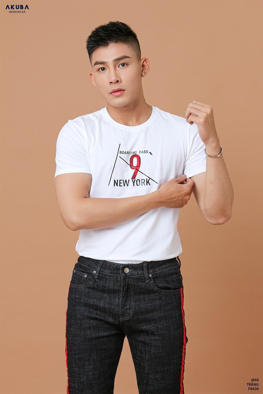 AO THUN TAY NGAN J604