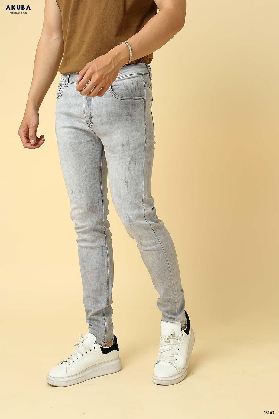 QUẦN JEAN DÀI AKUBA F6107