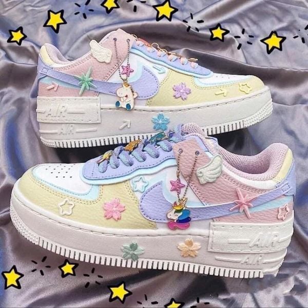 Già y Nike Air Force 1 Shadow 'Pastel' CI0919-106 â AUTHENTIC SHOES