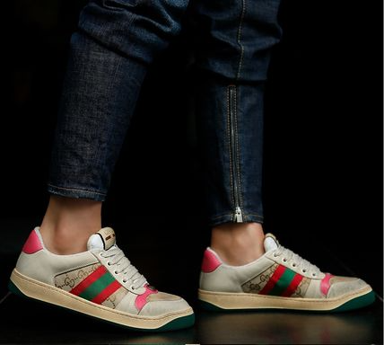 Giày Gucci Wmns Screener 'Distressed 