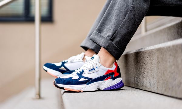 adidas falcon white and blue