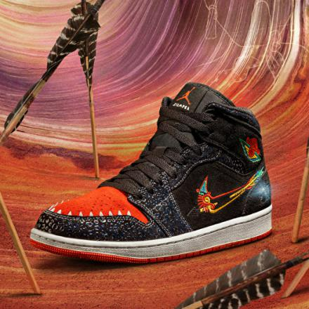 NIKE AIR JORDAN 1 MID SE MULTI COLOR-CW1140 100 - PingPoong Authentic -  Chuyên đồ chính hãng