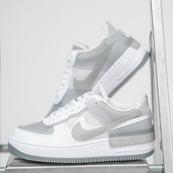 air force one shadow white grey