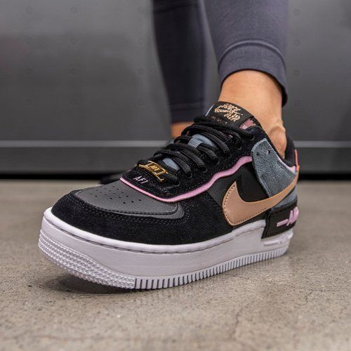 air force 1 shadow black light