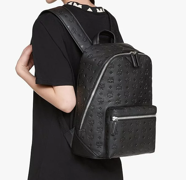 mcm neo duke monogram backpack