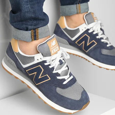 new balance 574 indigo maple