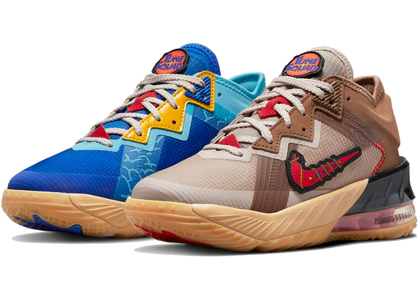 Giày Nike Space Jam x LeBron 18 Low GS 'Wile E. x Roadrunner' DJ3760-4 –  AUTHENTIC SHOES