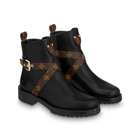 Giày Louis Vuitton Discovery Flat Ankle 
