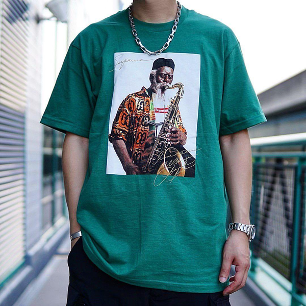 Áo Supreme Pharoah Sanders Tee Green 
