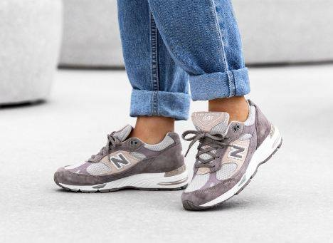 Giày New Balance Wmns 991 'Pink Grey' W991LGS – AUTHENTIC SHOES