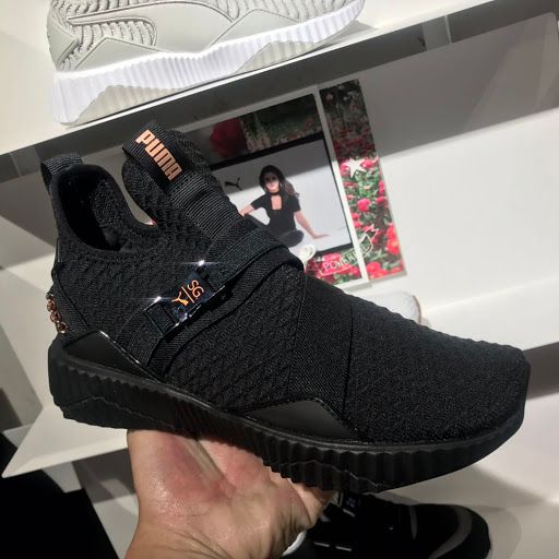 puma defy mid rose gold