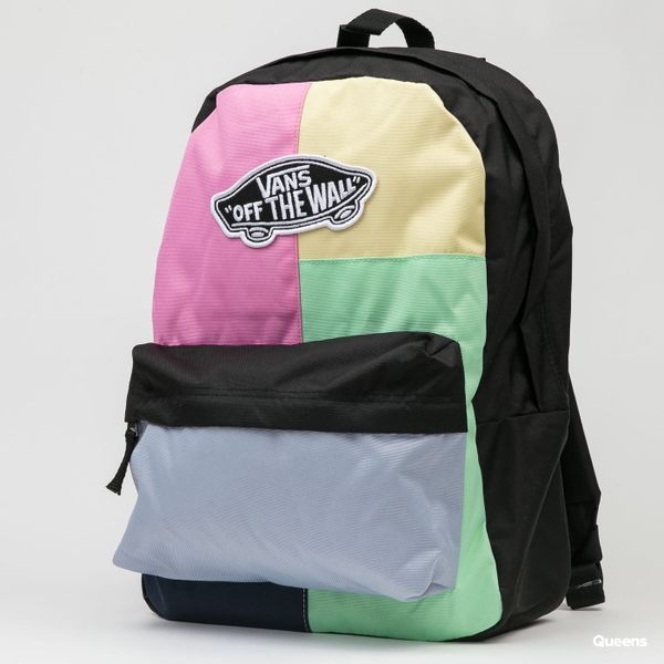 Balo Vans Realm Backpack Black Multicoloured AUTHENTIC SHOES