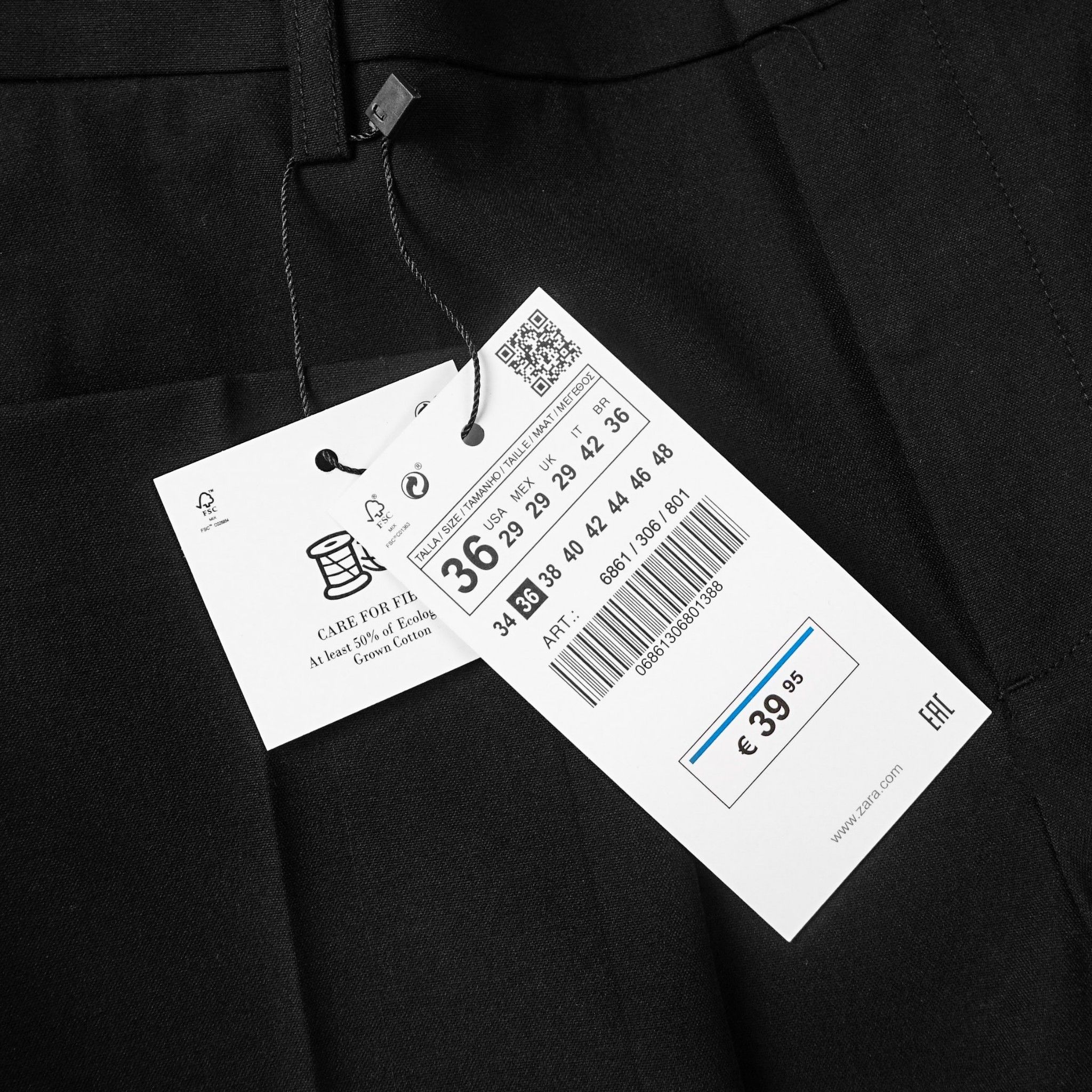 QUẦN TÂY ZRA SLIM FIT
