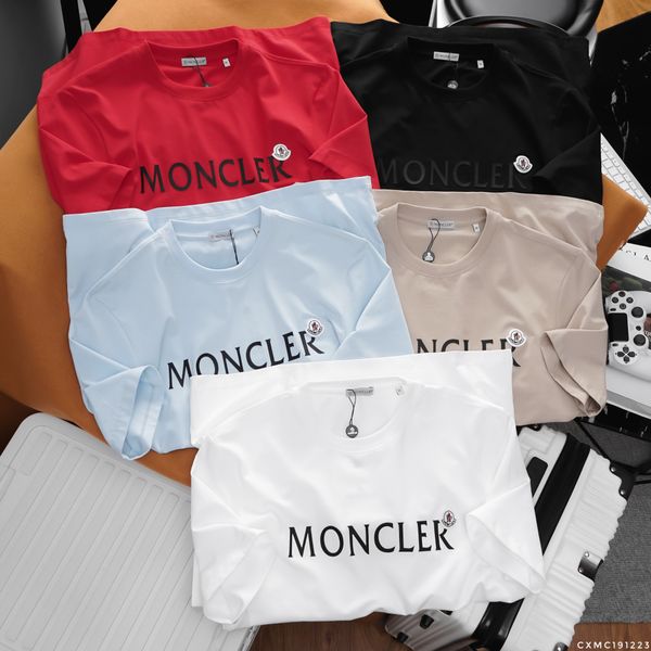  ÁO THUN MONCLER CHỮ NGỰC 5M 