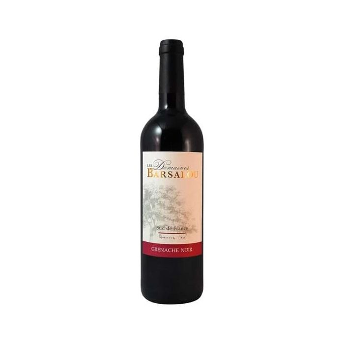 Rượu Vang Đỏ Grenache Noir, Igp De L'Aude Les Domaines Barsalou 750Ml-