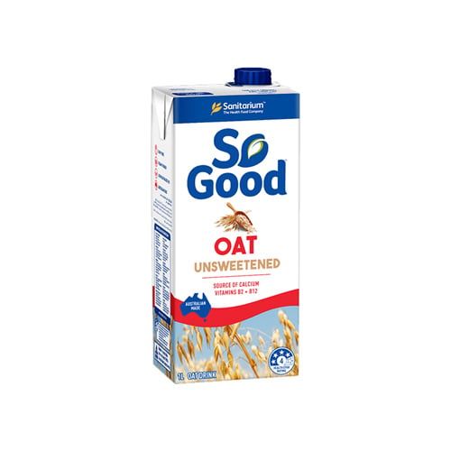 Unsweetened Oat Milk So Good 1L- 