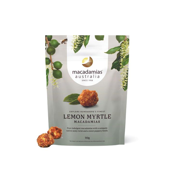 Hạt Macca Rang Vị Chanh Sim Ngọt Maccadamias Australia 110G-