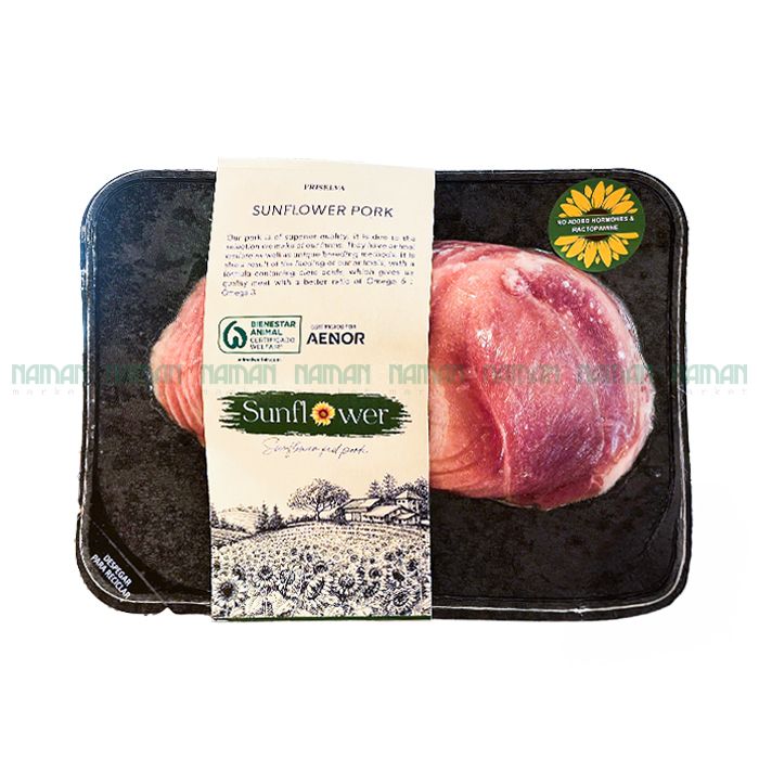 Heo Nuôi Hạt Hướng Dương Vai Không Xương Cắt Lát Friselva 425G-