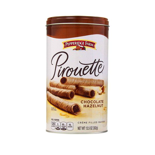 Bánh Ống Chocolate Hạt Phỉ Pirouette Pepperidge Farm 382G- 