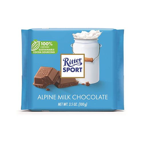 Chocolate 30% Alpenmilch Ritter Sport 100G- 