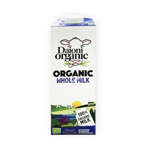 Organic Whole Milk Daioni 1L- Org Whole Milk Daioni 1L