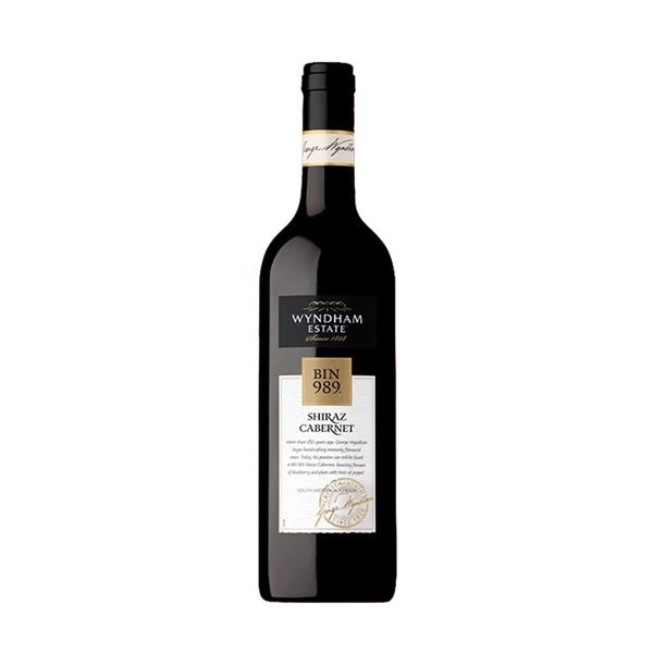 Rượu Vang Đỏ Bin 989 Shiraz Cabernet Wyndham 750Ml