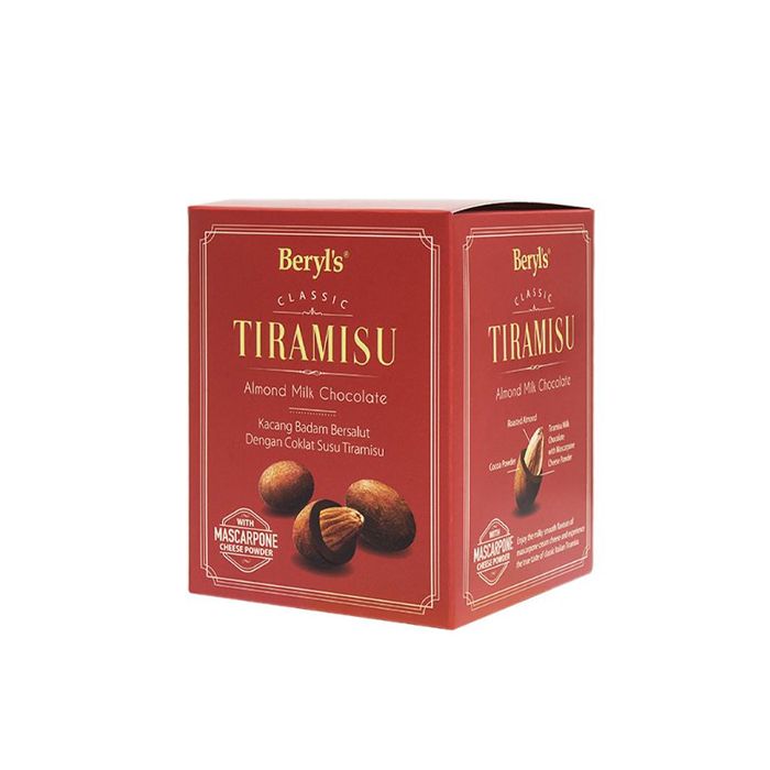 Kẹo Tiramisu Hạnh Nhân Chocolate Sữa Beryl'S 100G-