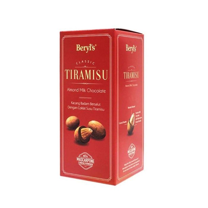 Chocolate Sữa Hạnh Nhân Tiramisu Beryl'S 180G- 
