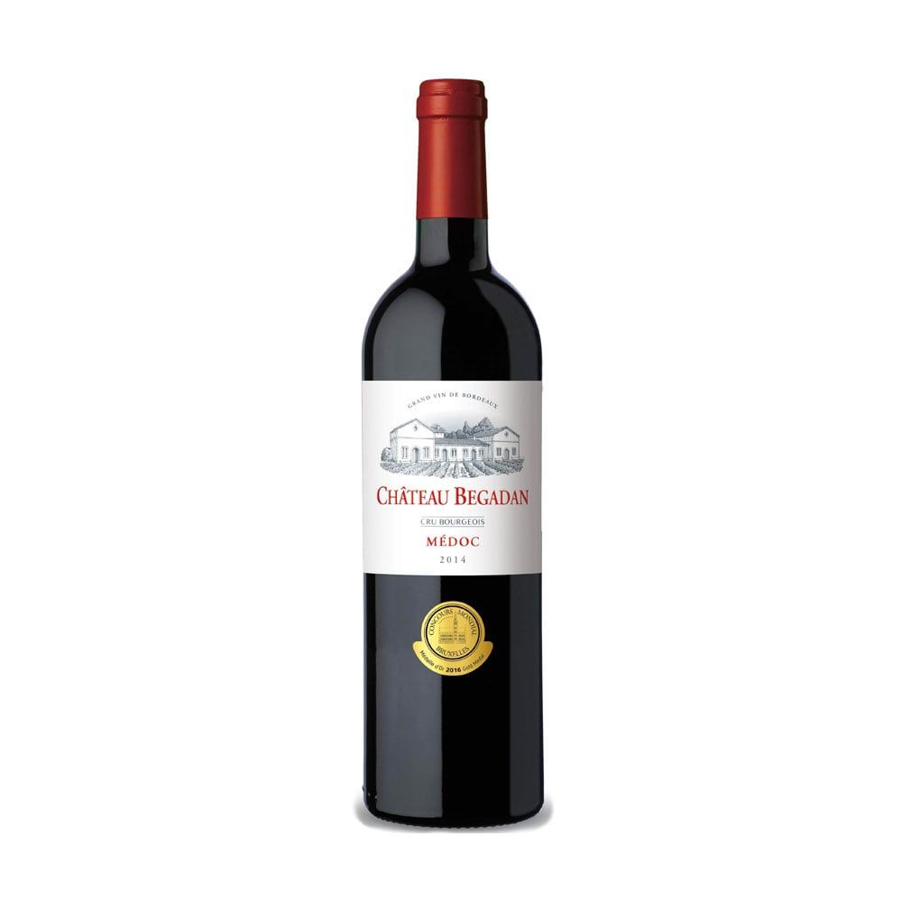 Red Wine Chateau Begadan Cru Bourgeois Merlot 750Ml- 