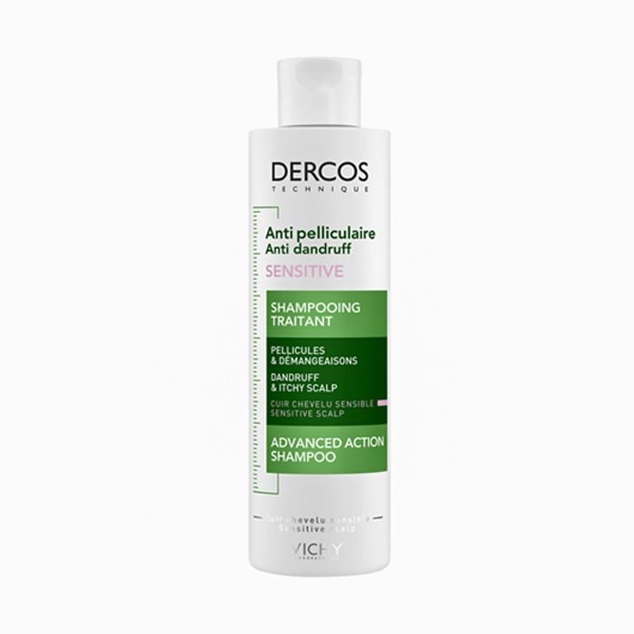 Technique Anti-Dandruff Sensitive Advanced Action Shampoo Dandruff & Itchy Scalp Sensitive Dercos 200Ml-