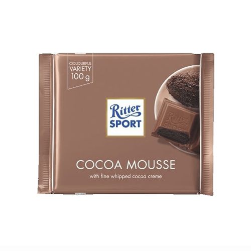 Chocolate Cocoa Mousse Ritter Sport 100G- 