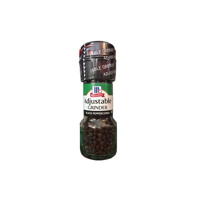 Adjustable Black Peppercorn Mccormick 35G- Adjustable Black Peppercorn Mccormick 35G